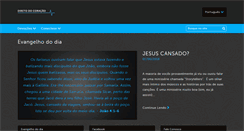 Desktop Screenshot of diretodocoracao.com
